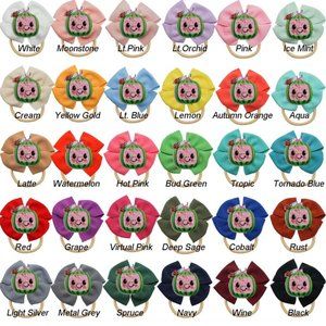 Cocomelon Baby Girl Bow Outfit Birthday Headband Clip Bow Watermelon